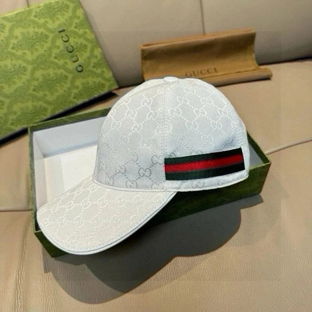 Gucci Hats Logo-print baseball cap — 16