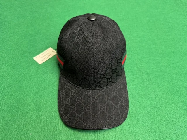 Gucci Hats Logo-print baseball cap product detail image 17
