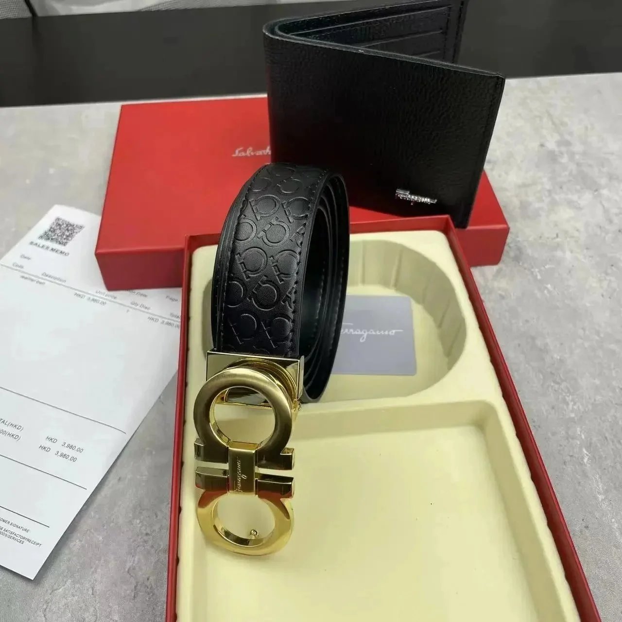 Hermès Belts Black leather belt with H buckle — 29