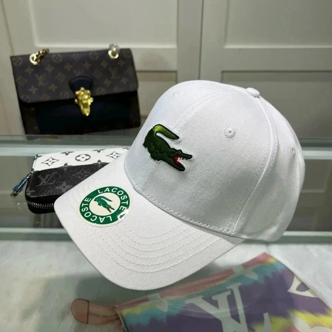 Lacoste Hats Crocodile Logo Baseball Cap — 1
