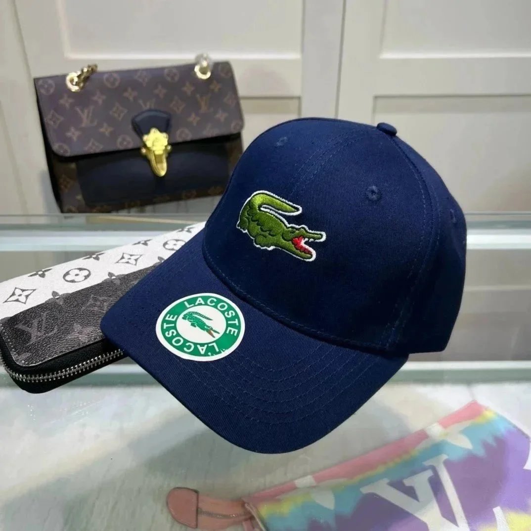 Lacoste Hats Crocodile Logo Baseball Cap — 4
