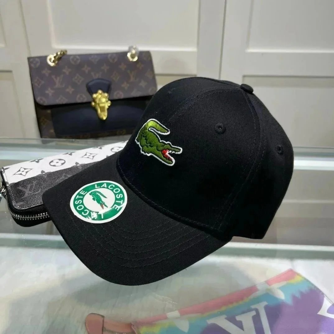 Lacoste Hats Crocodile Logo Baseball Cap — 8