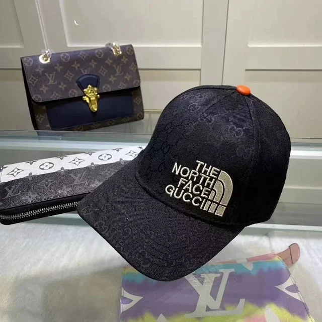 Gucci Hats Logo-print baseball cap product detail image 22