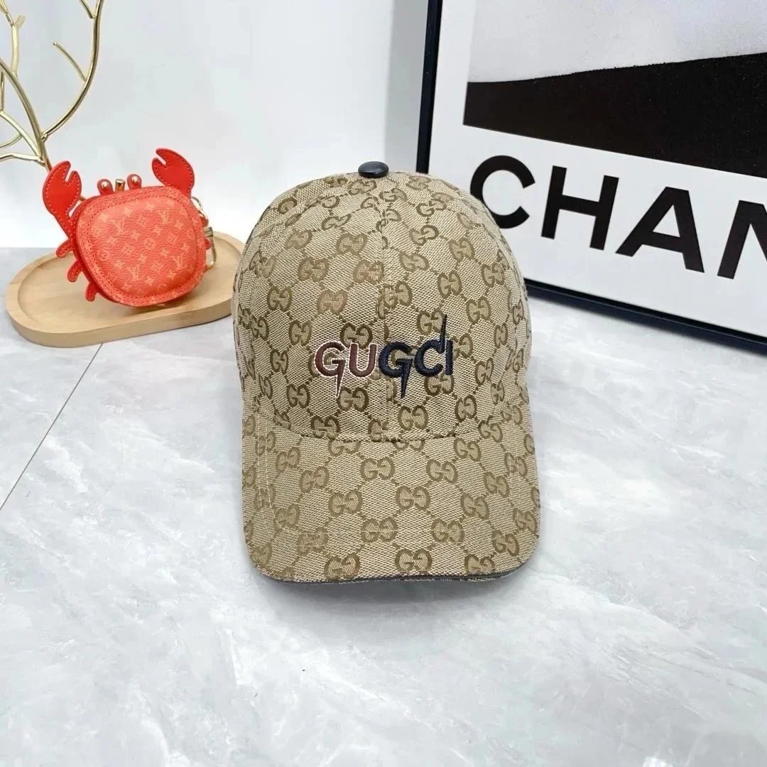 Gucci Hats GG Monogram Baseball Caps — 15