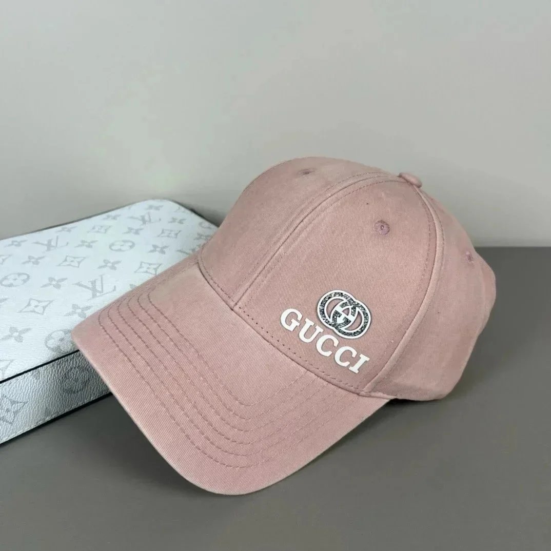 Gucci Hats GG Monogram Baseball Caps — 25