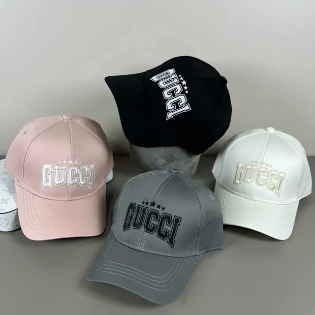 Gucci Hats Logo-print baseball cap product detail image 66