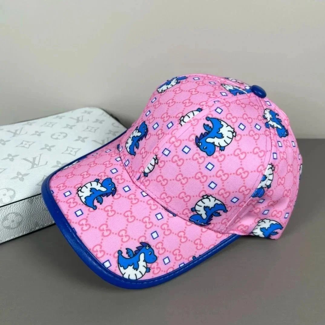 Gucci Hats GG Monogram Baseball Caps — 33
