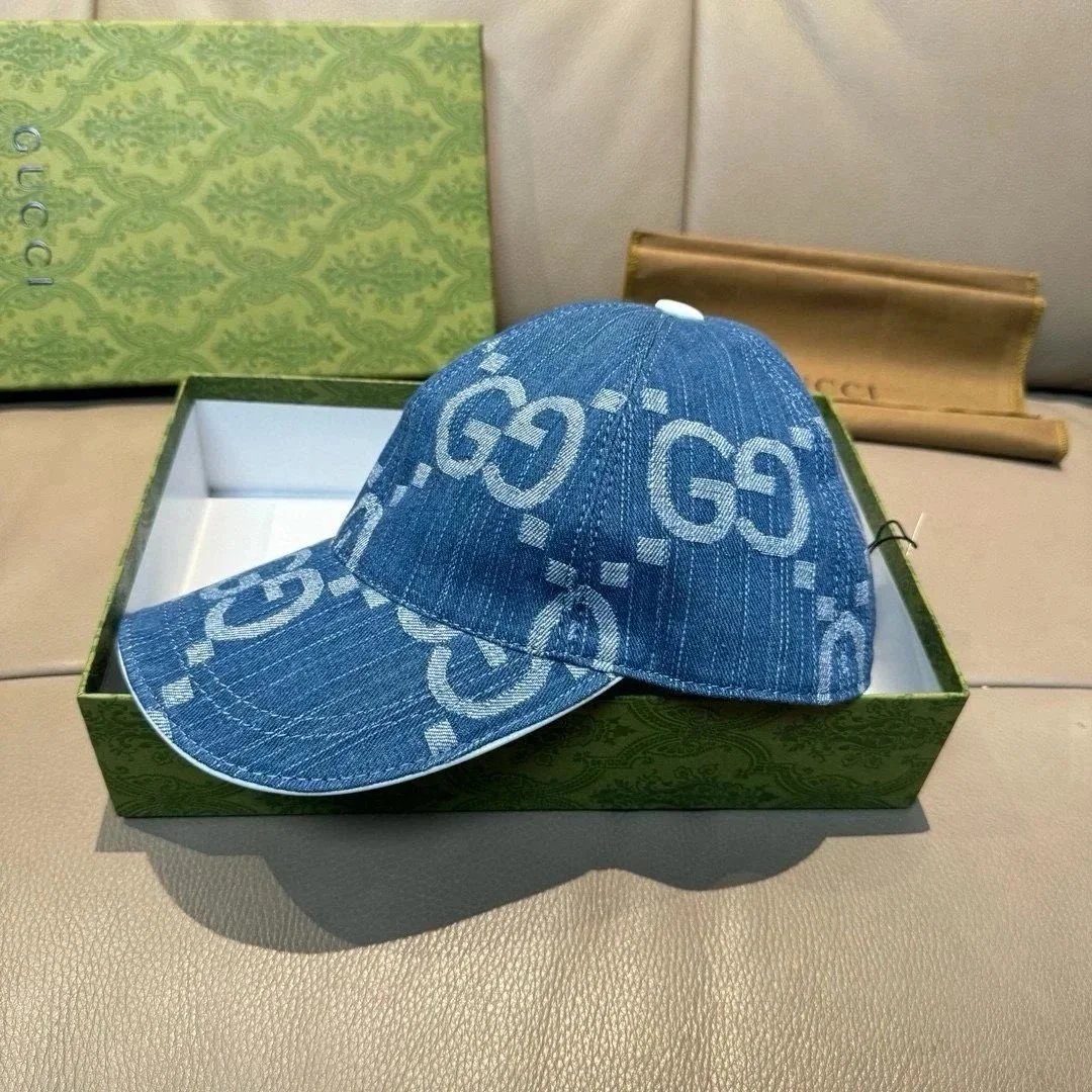 Gucci Hats Logo-print baseball cap — 6