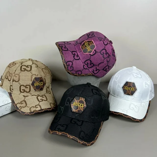 Gucci Hats Logo-print baseball cap product detail image 68