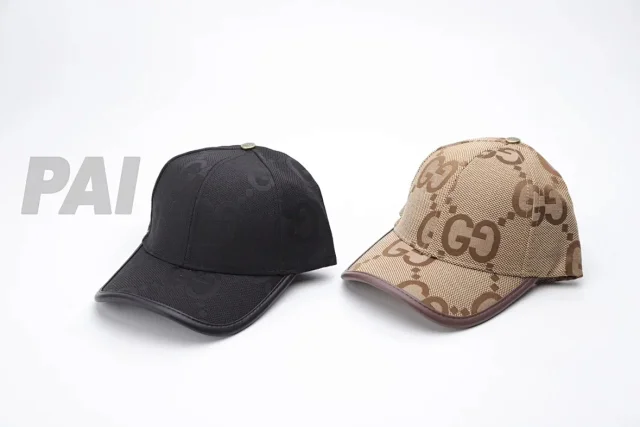 Gucci Hats Logo-print baseball cap product detail image 27