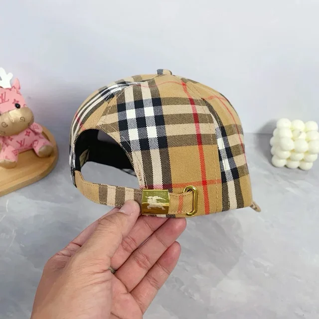 Burberry Hats Check Pattern Baseball Cap product detail image 55