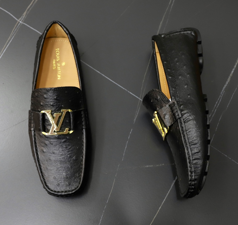 Louis Vuitton Leather Shoes Driving Loafers image 5