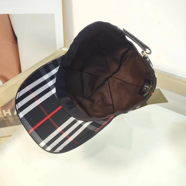 Burberry Hats Check Pattern Baseball Cap product detail image 62