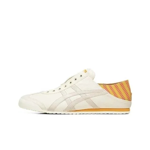 Onitsuka Tiger Sneakers Mexico 66 low-top lace-up — 1183 A 437104 White yellow 66/
