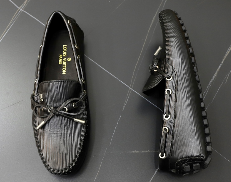 Louis Vuitton Leather Shoes Driving Loafers image 3
