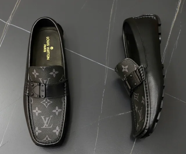 Louis Vuitton Leather Shoes Driving Loafers product detail image 14