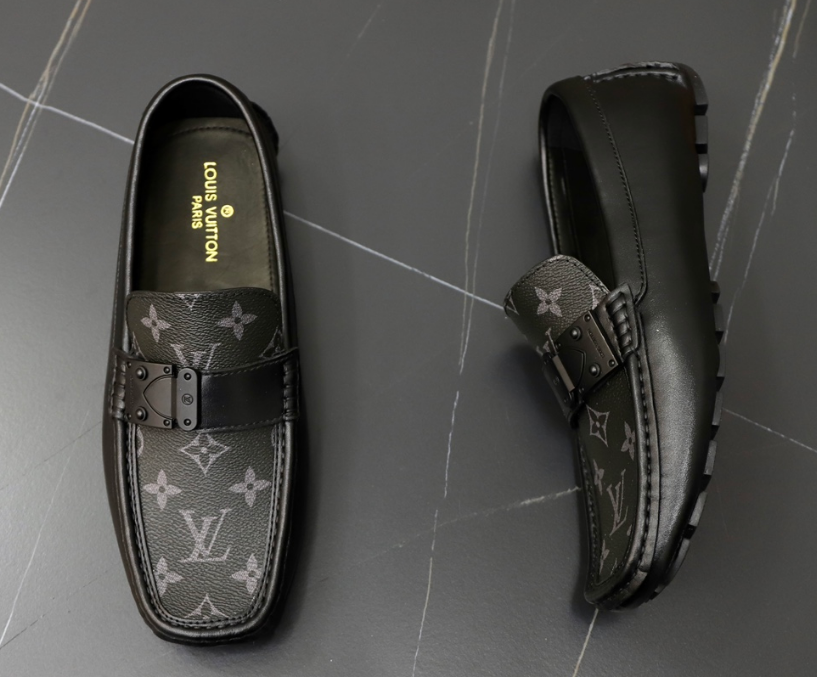 Louis Vuitton Leather Shoes Driving Loafers image 14