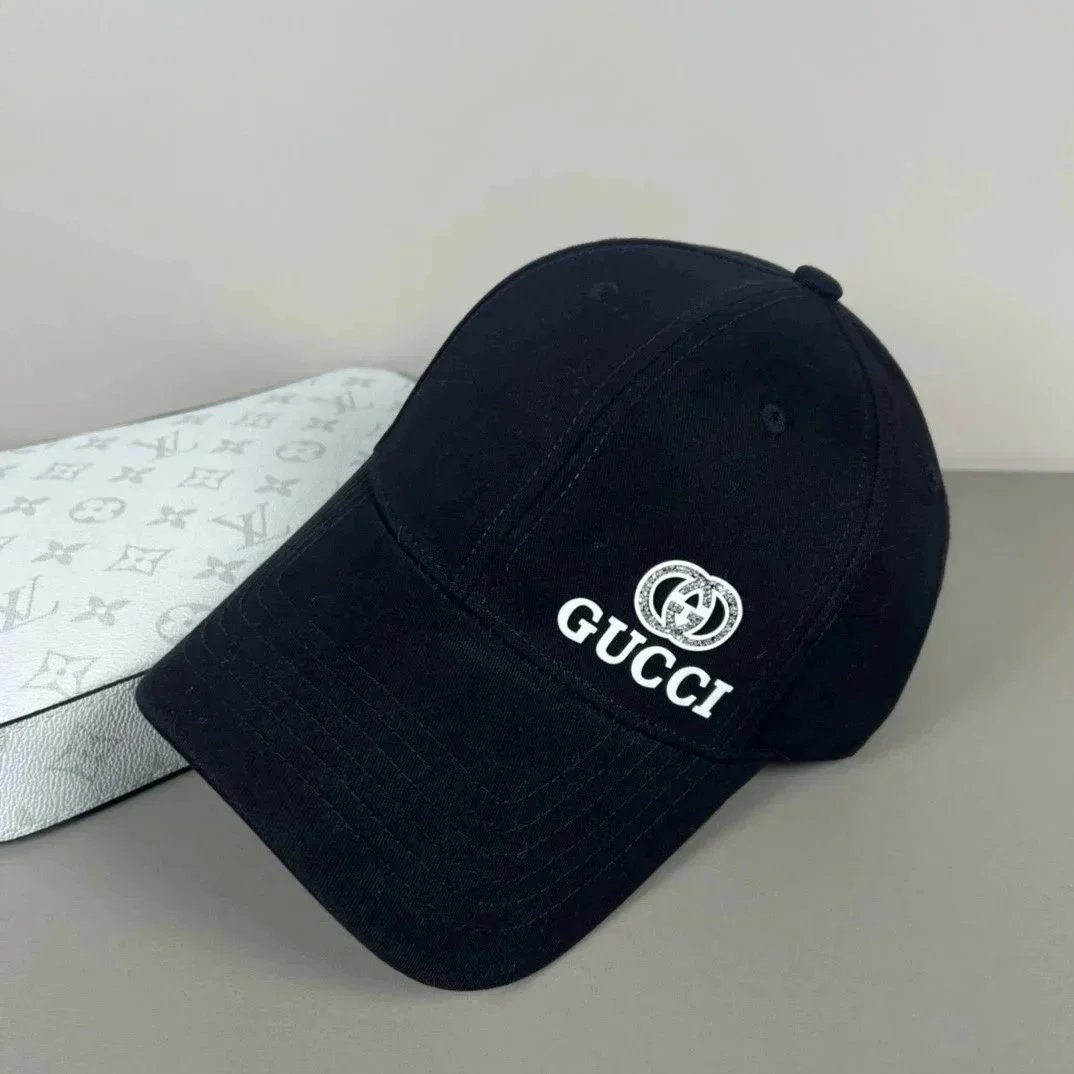 Gucci Hats GG Monogram Baseball Caps — 26