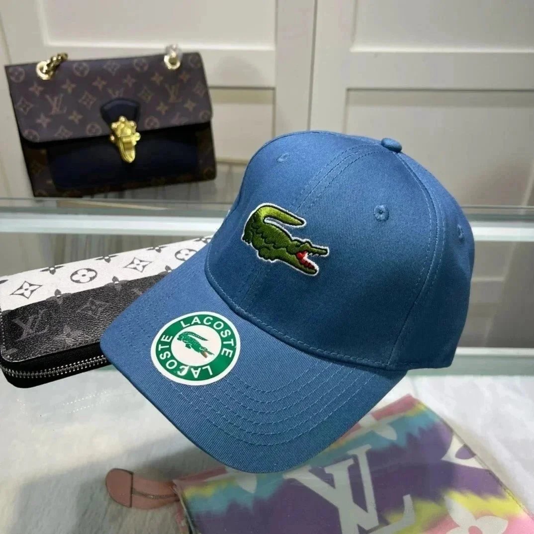 Lacoste Hats Crocodile Logo Baseball Cap — 3