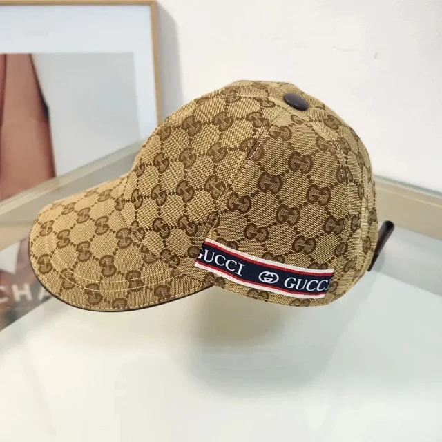Gucci Hats GG Monogram Baseball Cap product detail image 1