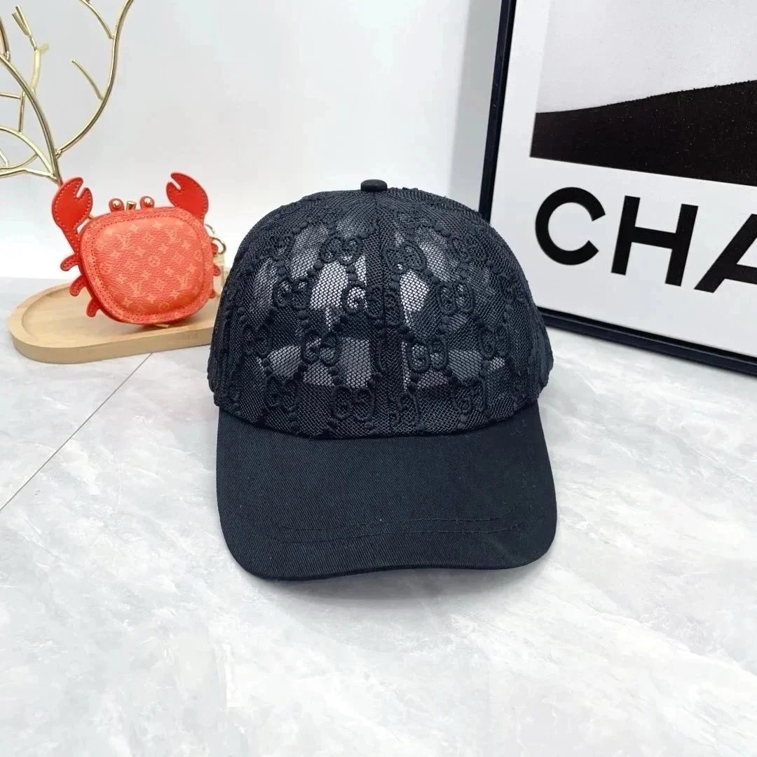 Gucci Hats GG Monogram Baseball Cap — 5
