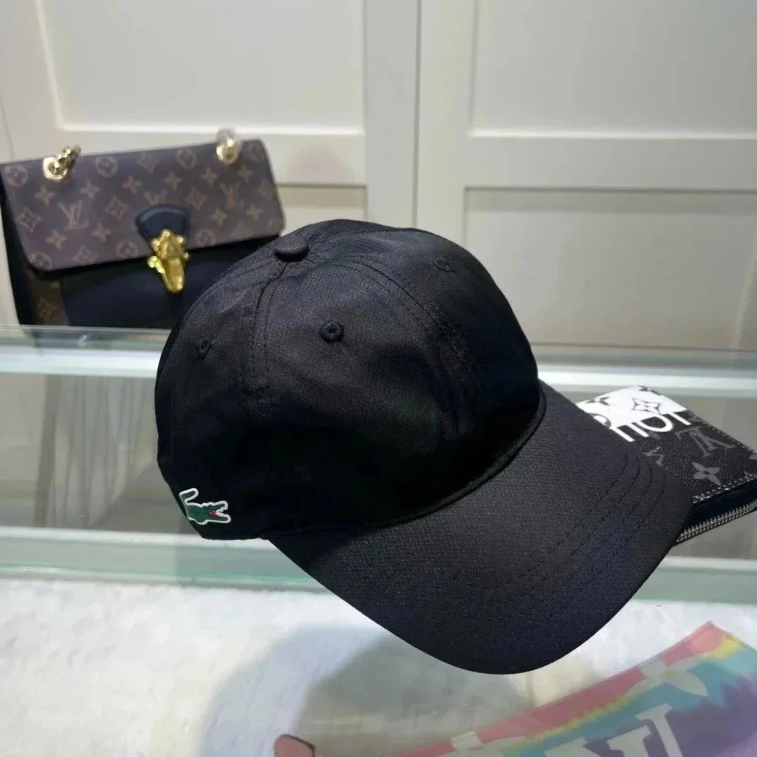 Lacoste Hats Crocodile Logo Baseball Cap — 11