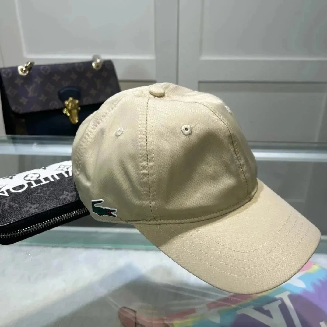 Lacoste Hats Crocodile Logo Baseball Cap — 13