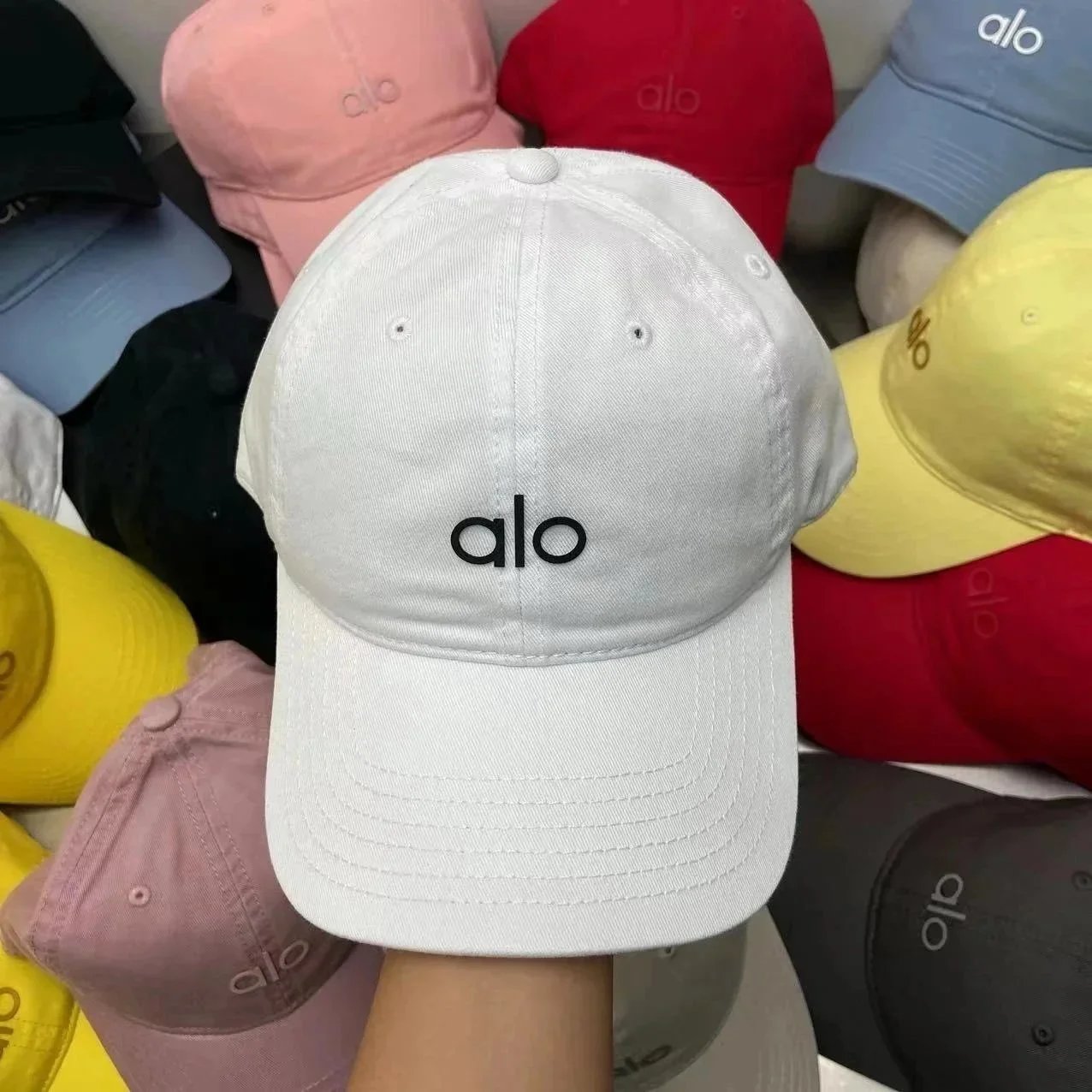 Alo Hats Logo Baseball Cap — 16