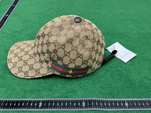 Gucci Hats Logo-print baseball cap product detail image 10