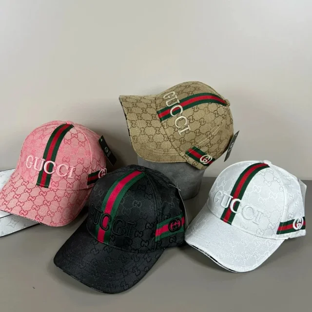 Gucci Hats Logo-print baseball cap product detail image 67