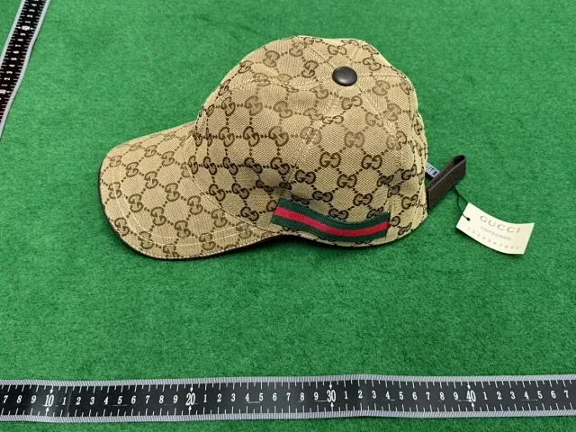 Gucci Hats Logo-print baseball cap product detail image 3