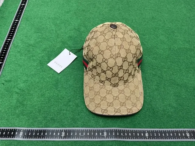 Gucci Hats Logo-print baseball cap product detail image 5