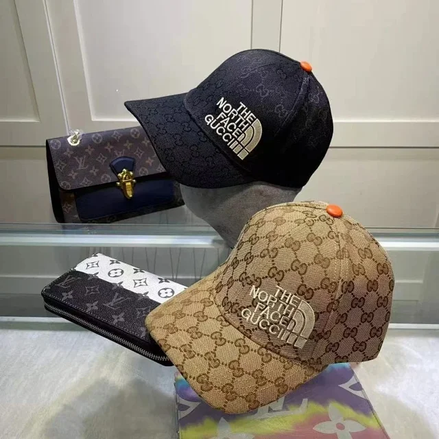 Gucci Hats Logo-print baseball cap product detail image 21