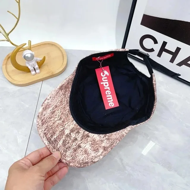 Supreme Hats Distressed Wash Baseball Cap product detail image 8