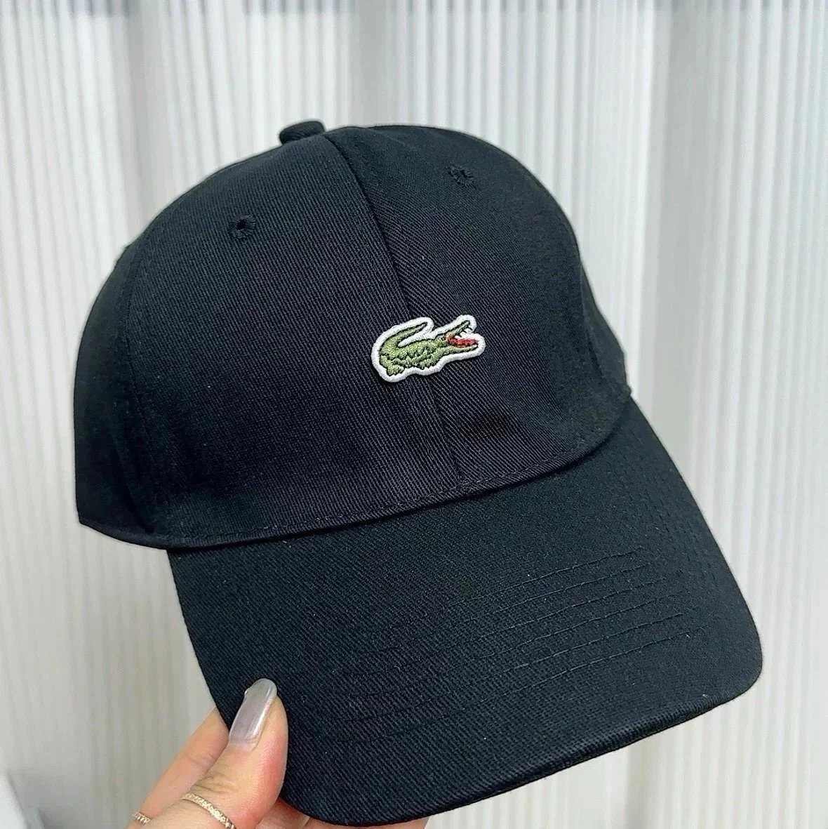 Lacoste Hats Crocodile Logo Baseball Cap — 15