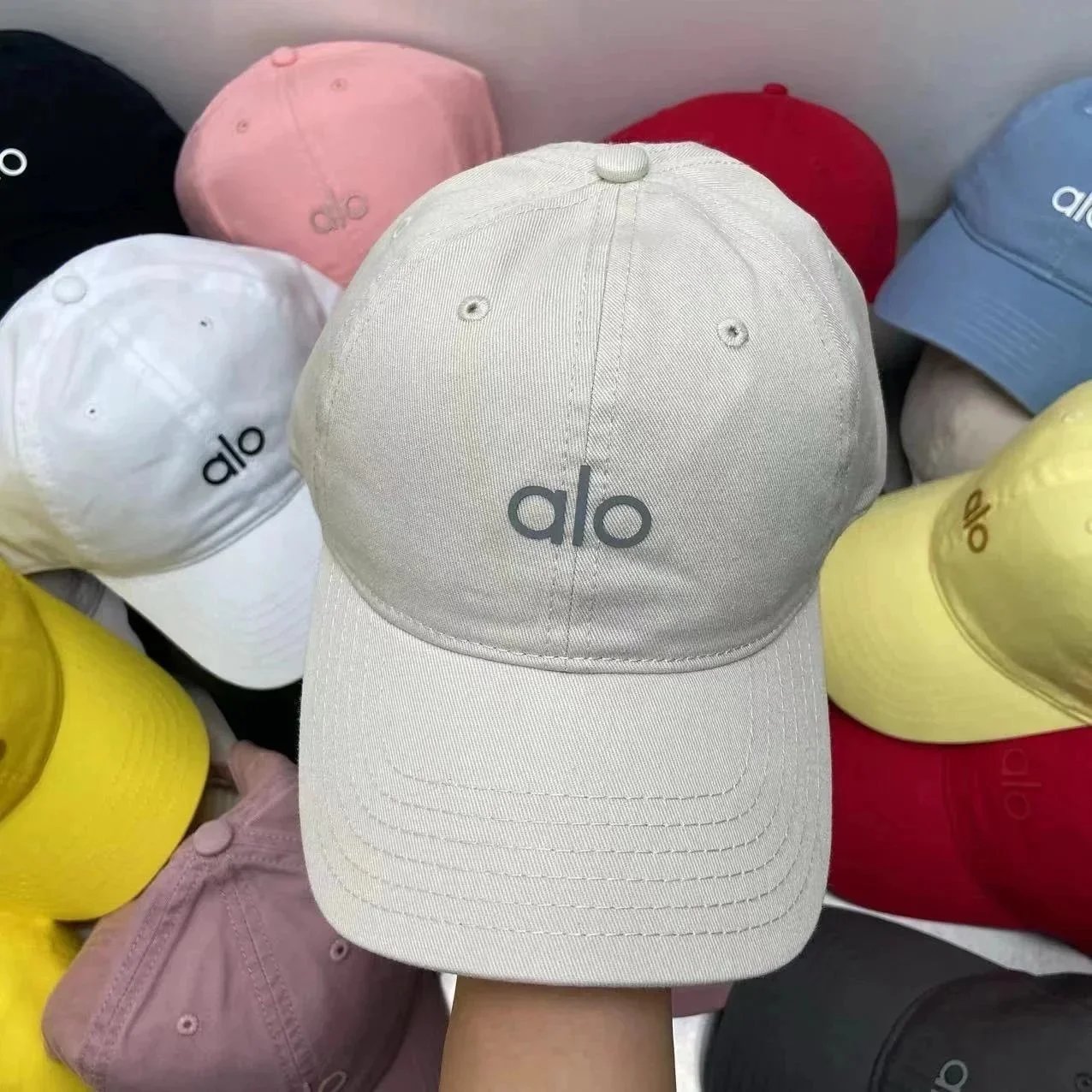 Alo Hats Logo Baseball Cap — 12