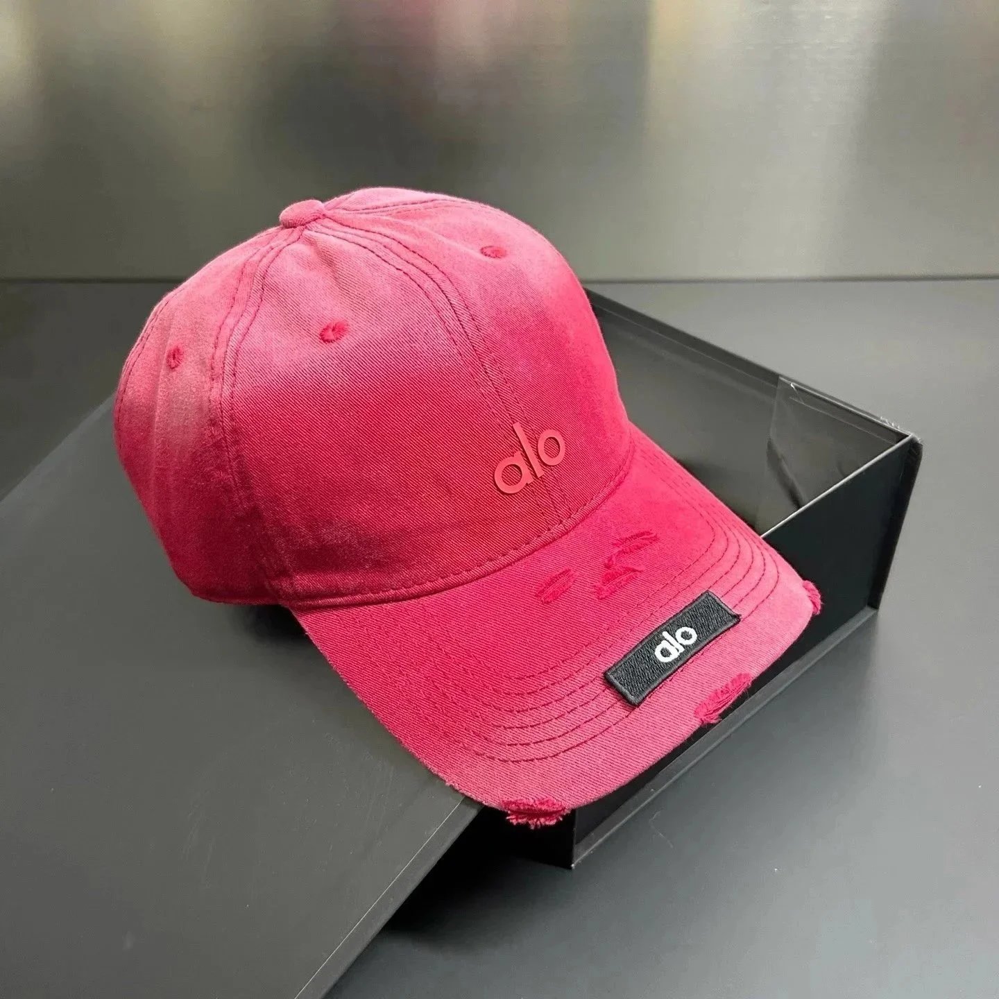 Alo Hats Logo Baseball Cap — 34