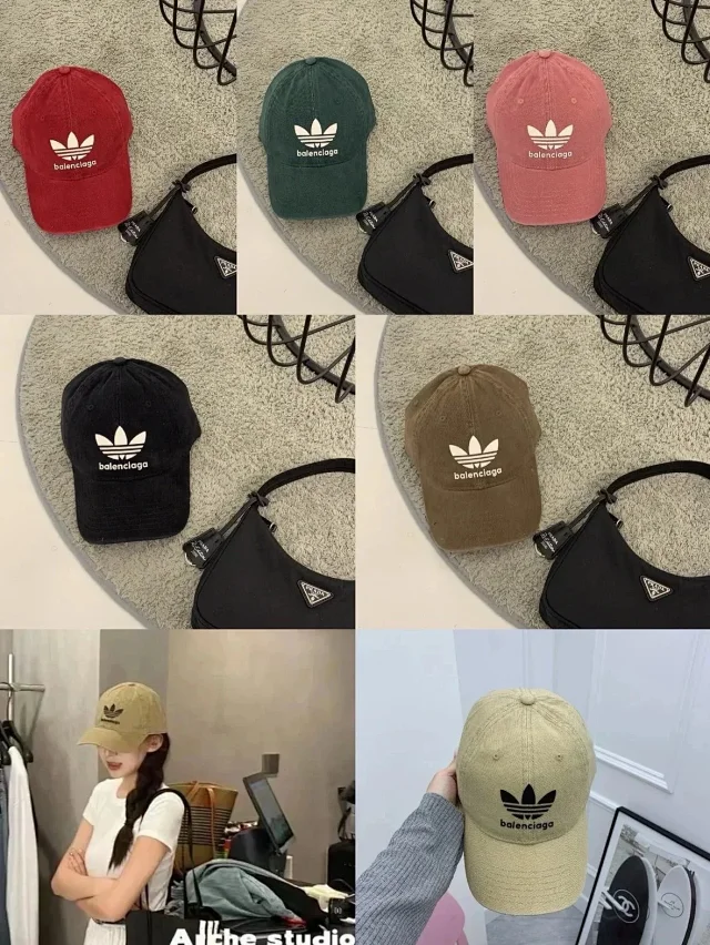 Adidas Hats Trefoil Logo Baseball Cap product detail image 1