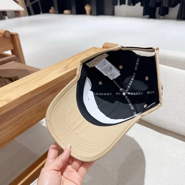 Burberry Hats Check Pattern Baseball Cap product detail image 38