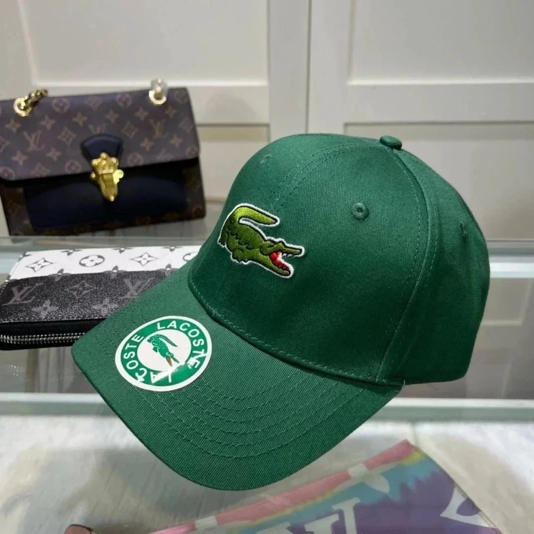 Lacoste Hats Crocodile Logo Baseball Cap — 5