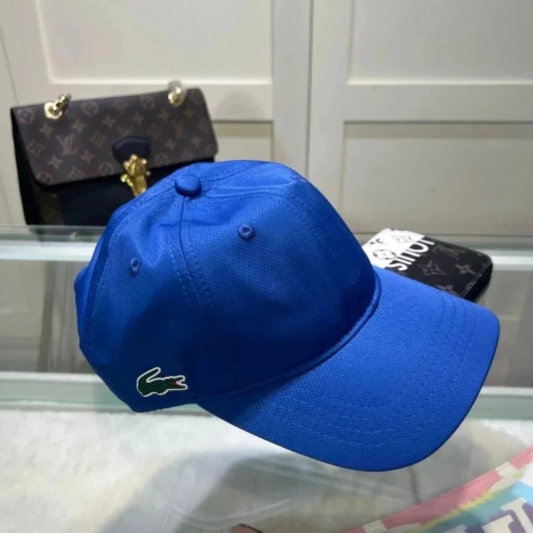 Lacoste Hats Crocodile Logo Baseball Cap — 12