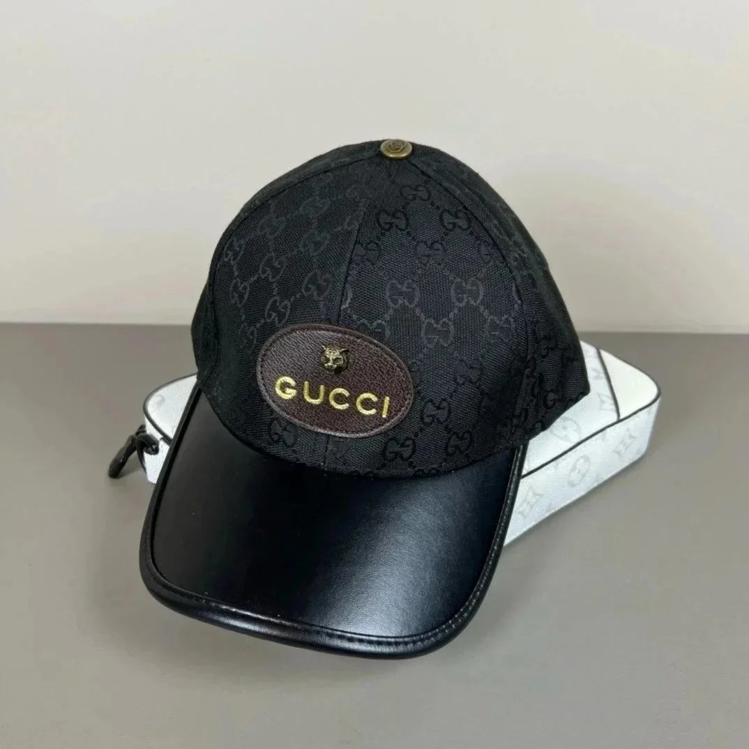 Gucci Hats GG Monogram Baseball Caps — 13