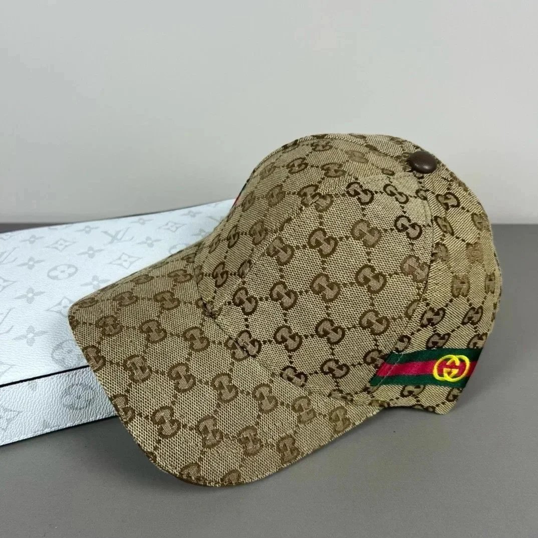 Gucci Hats GG Monogram Baseball Caps — 31