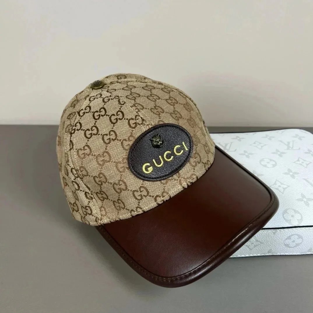 Gucci Hats GG Monogram Baseball Caps — 14