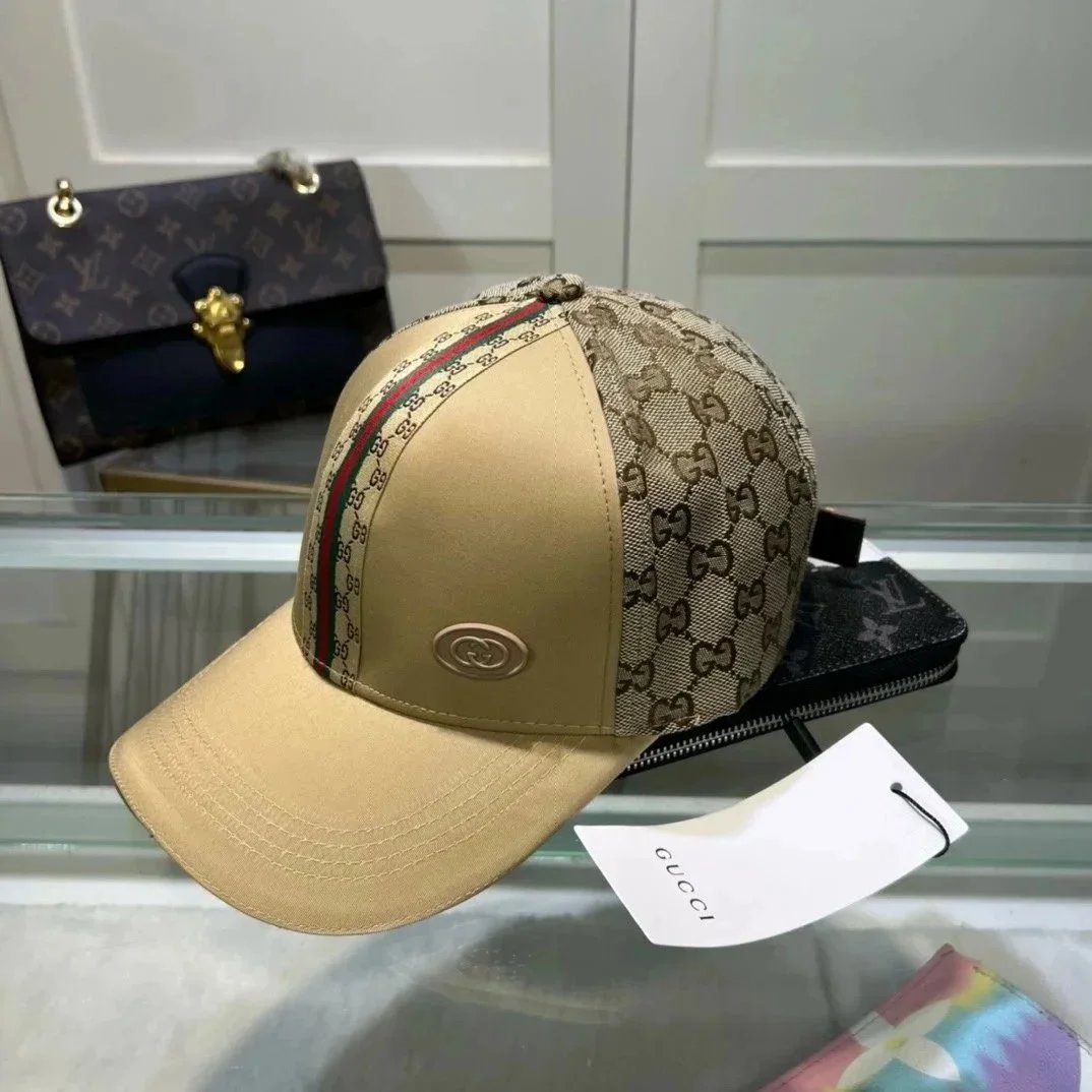 Gucci Hats GG Monogram Baseball Cap — 31