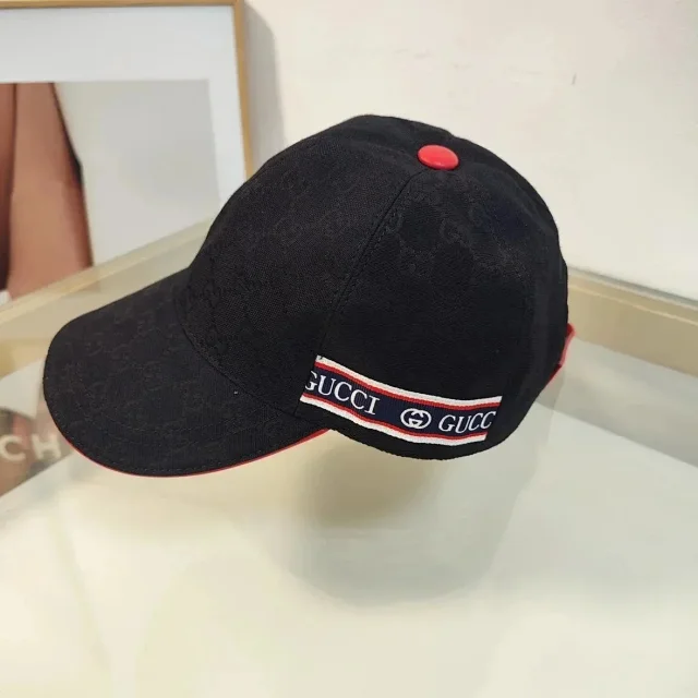Gucci Hats GG Monogram Baseball Cap product detail image 3