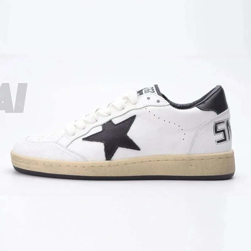 Golden Goose Ball Star and Super-Star — ball white and black