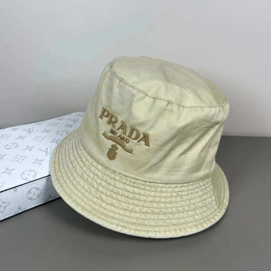 Prada Hats Triangle Plaque Baseball Cap — 29