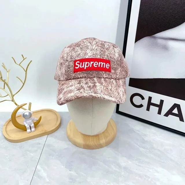 Supreme Hats Distressed Wash Baseball Cap product detail image 7