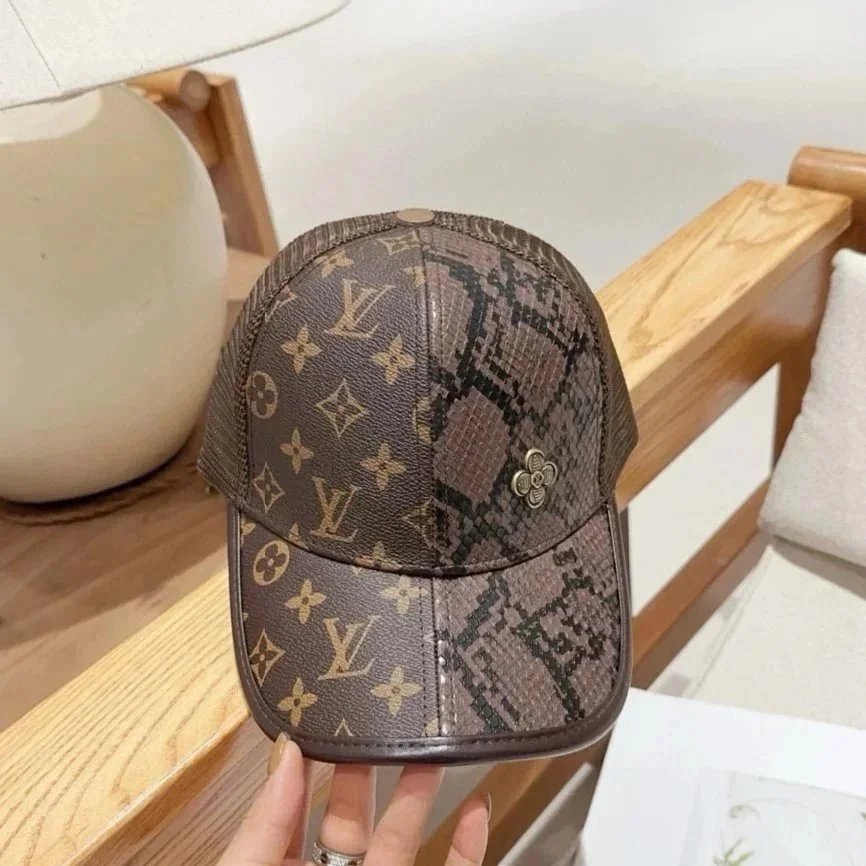 Louis Vuitton Hats Embossed Monogram Baseball Cap — 16